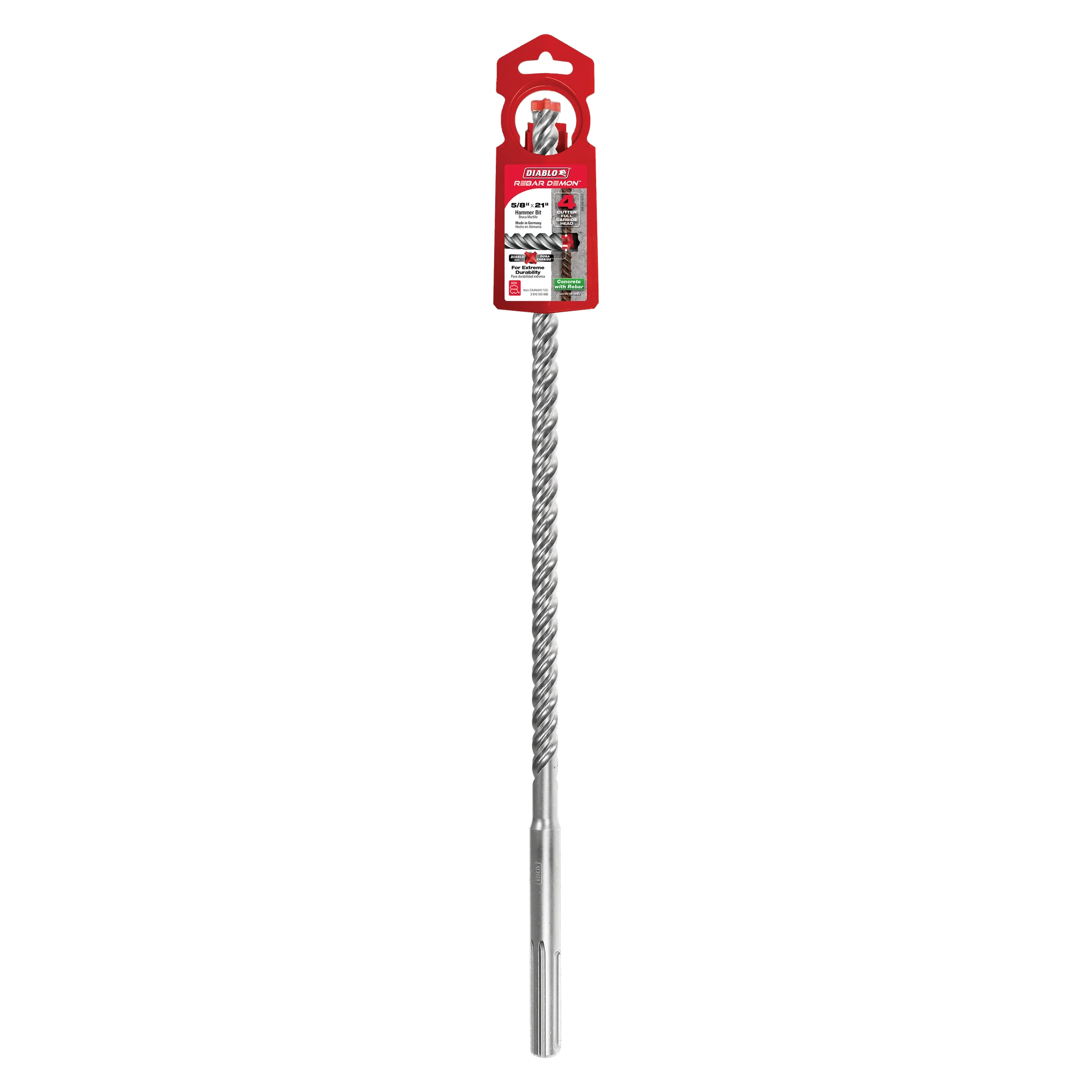 DIABLO DMAMX1100 5/8"X16X21 SDS MAX BIT